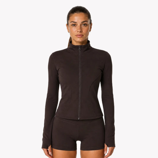 Fitted Zip-Up Jacket