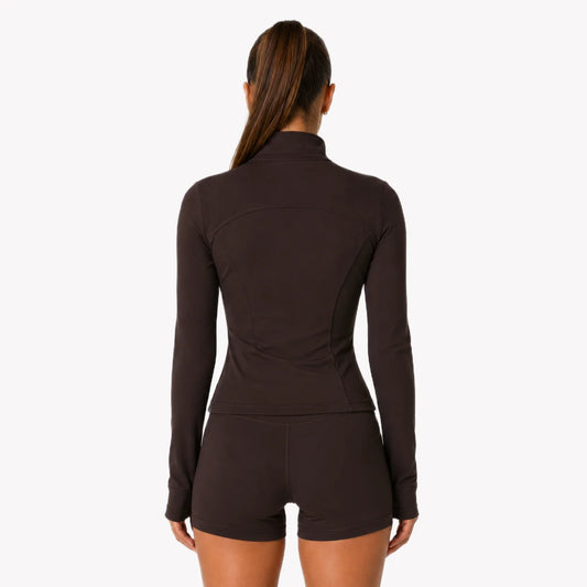 Fitted Zip-Up Jacket
